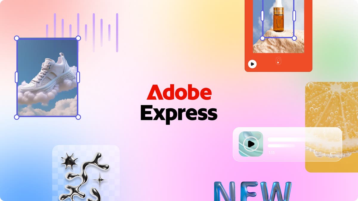 Adobe Express website