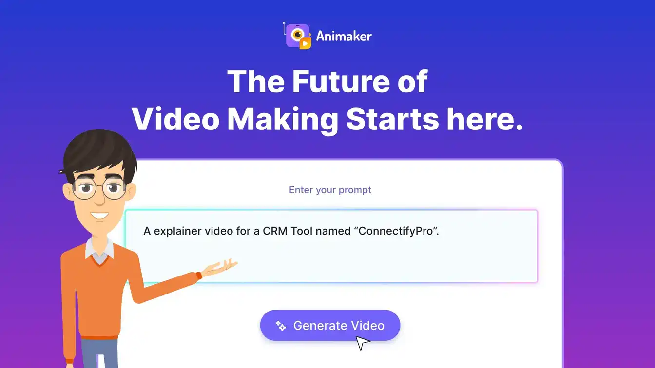 Animaker website