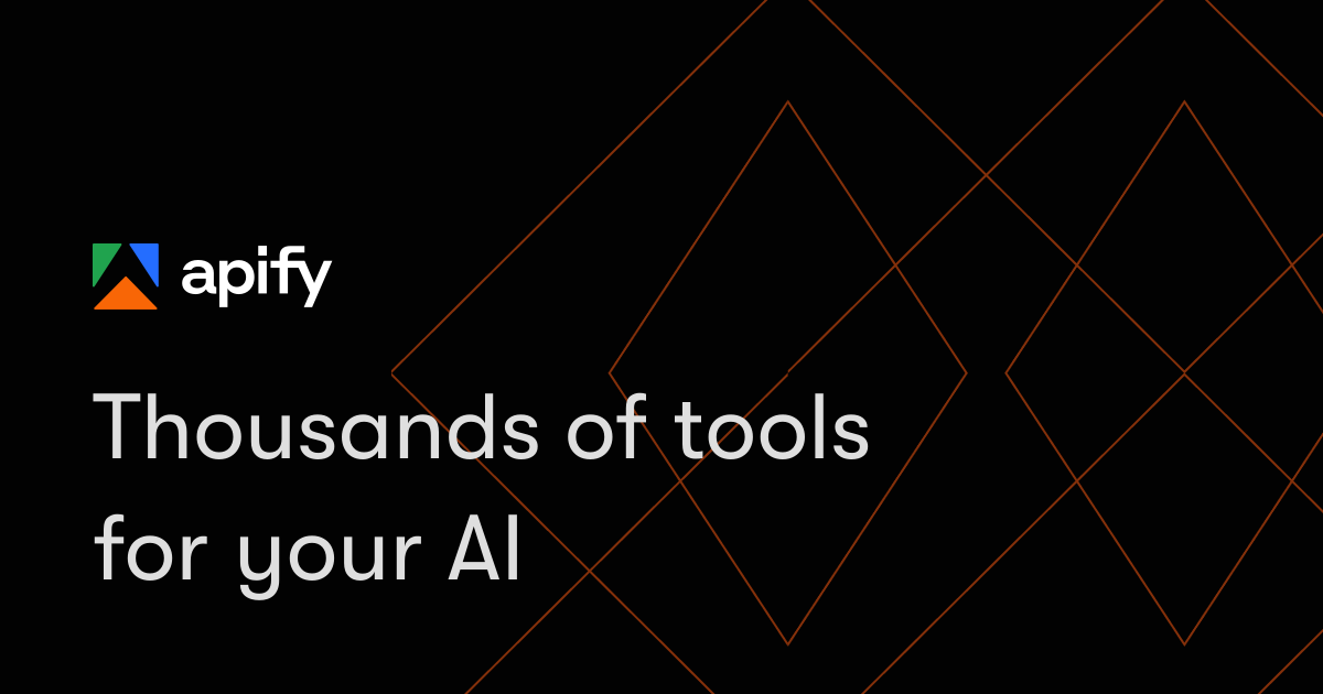 Apify website