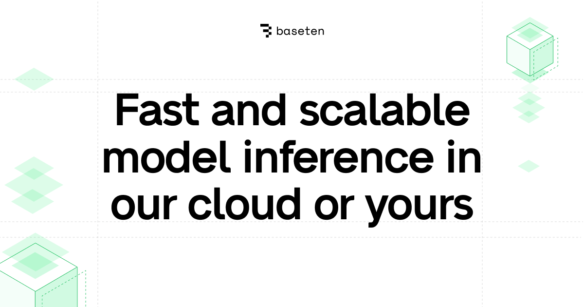 Baseten website