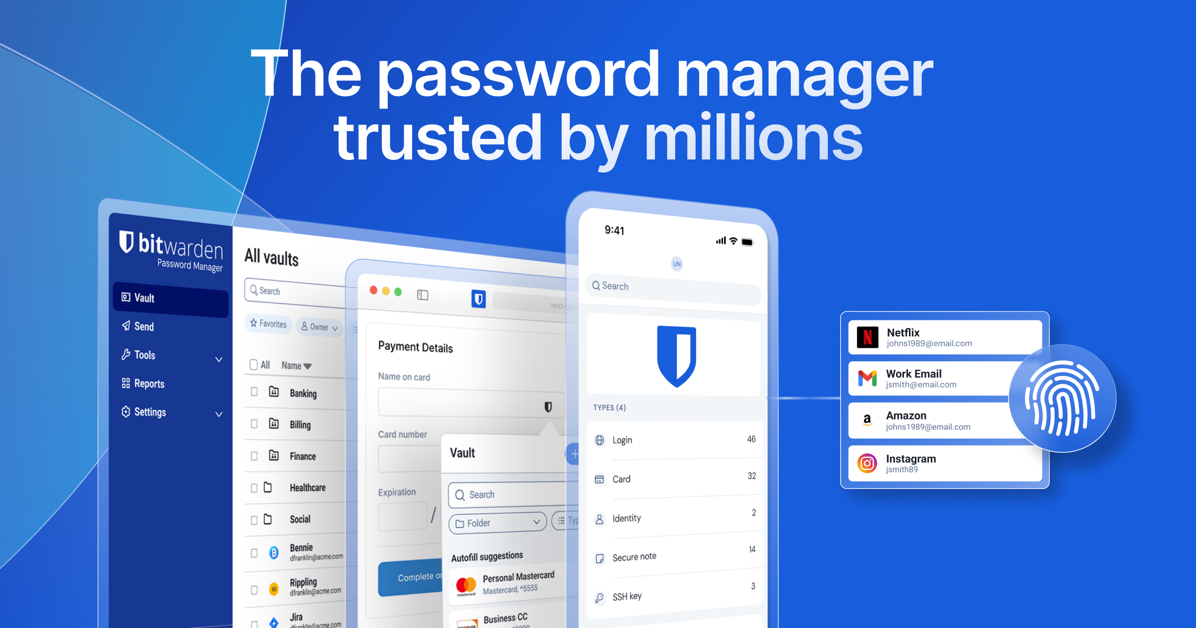 Bitwarden website