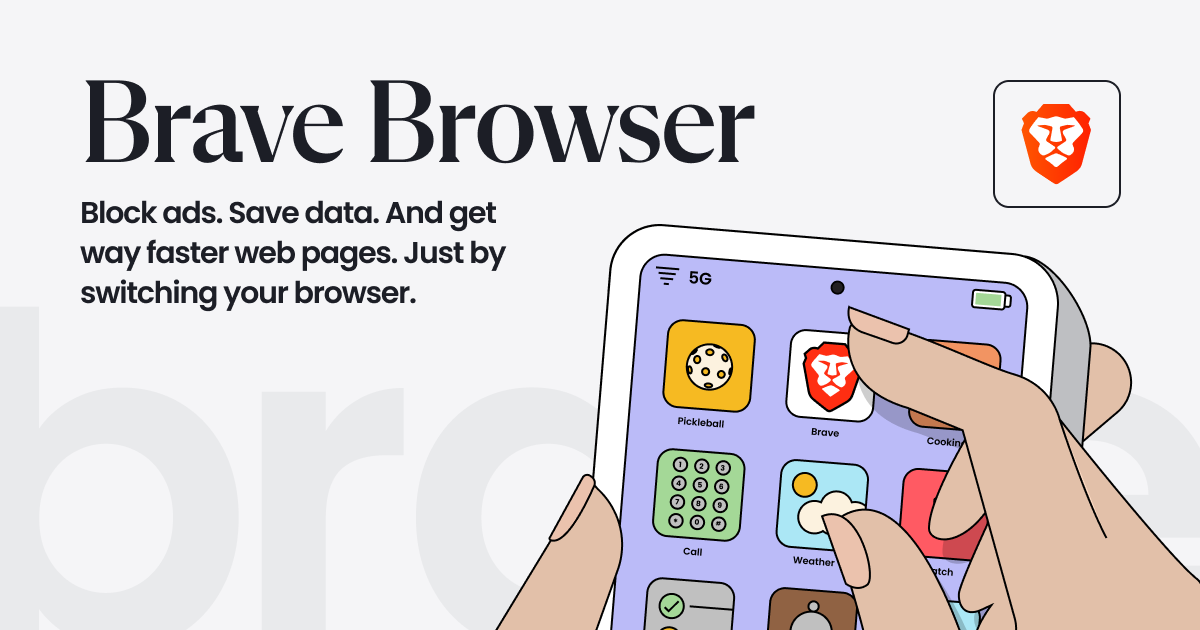 Brave website