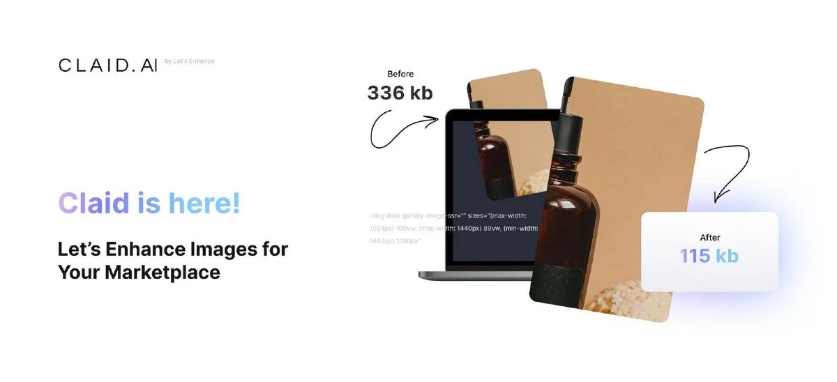 Claid website