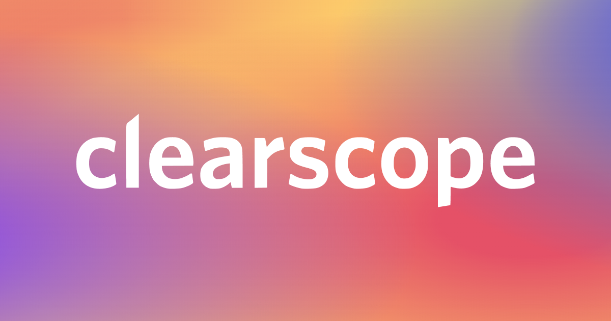 Clearscope website