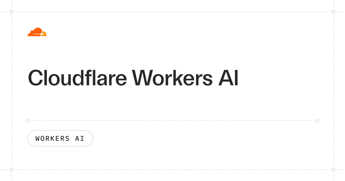 Cloudflare Workers AI website