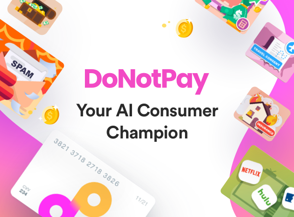 DoNotPay website