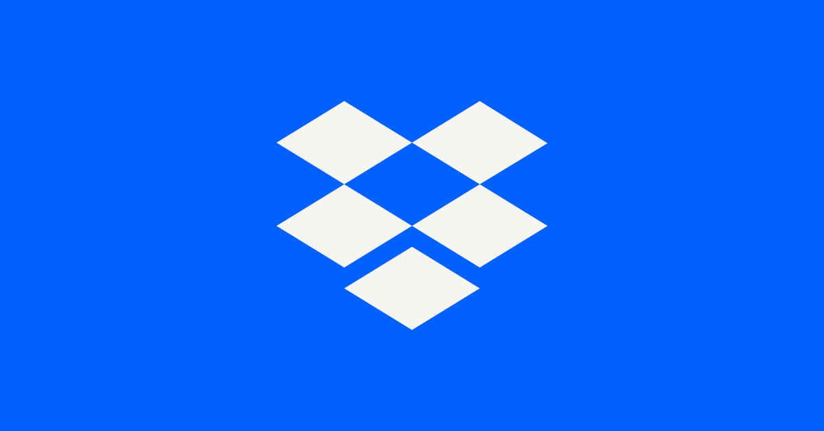 Dropbox website