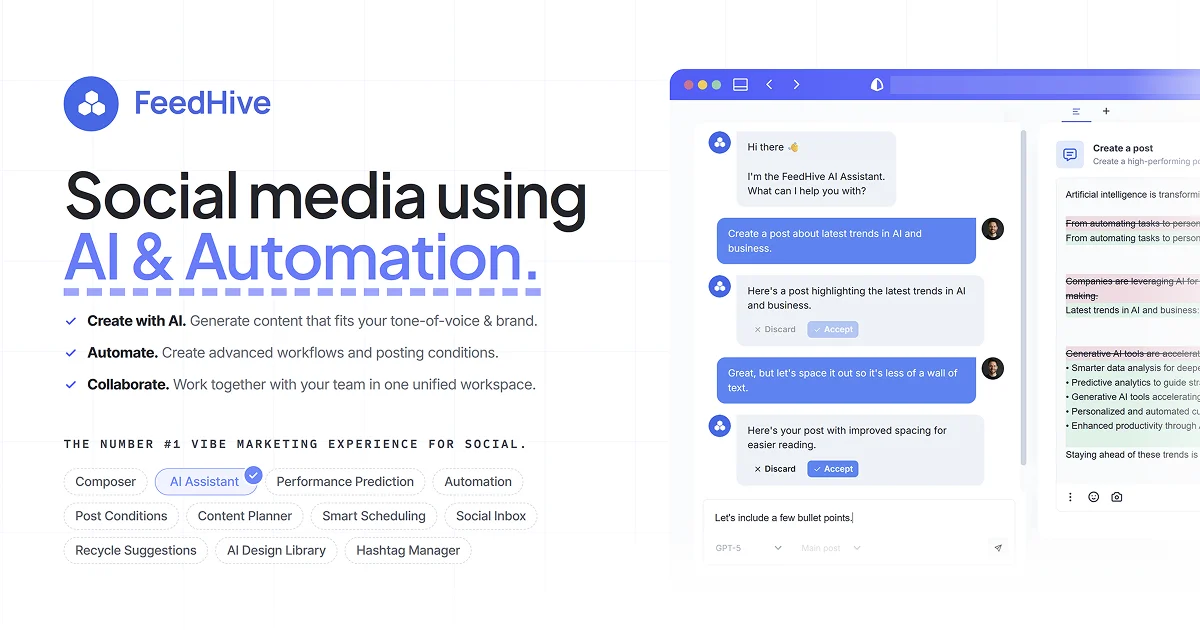 FeedHive website