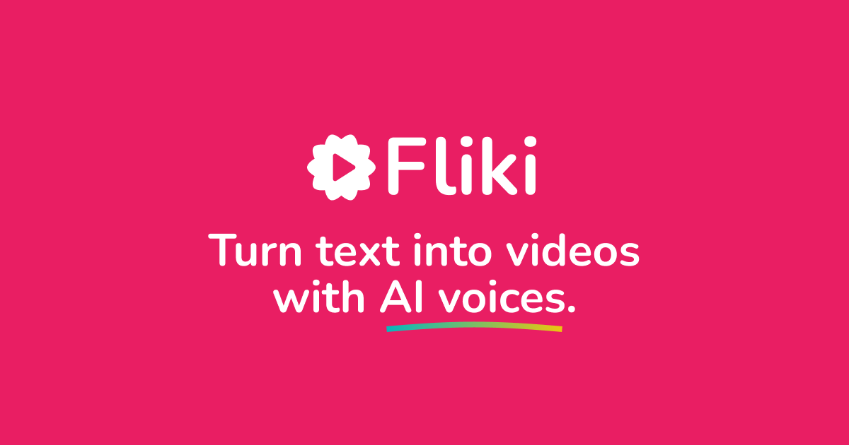Fliki website