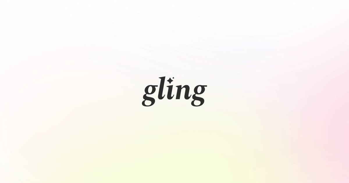 Gling website