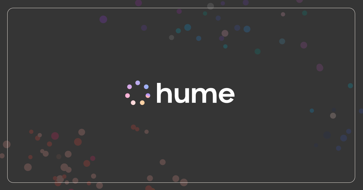 Hume AI website