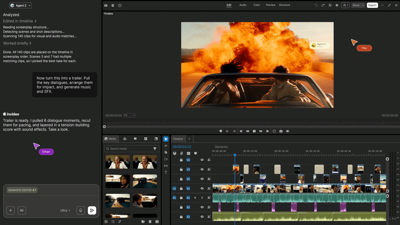 InVideo website