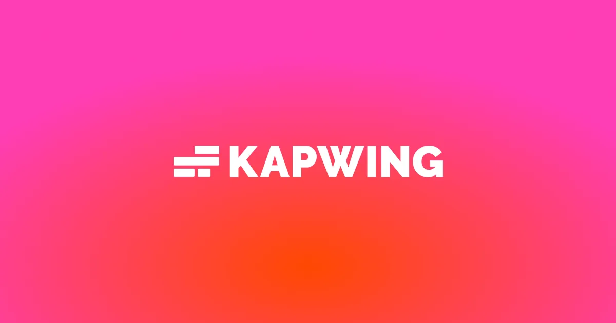 Kapwing website