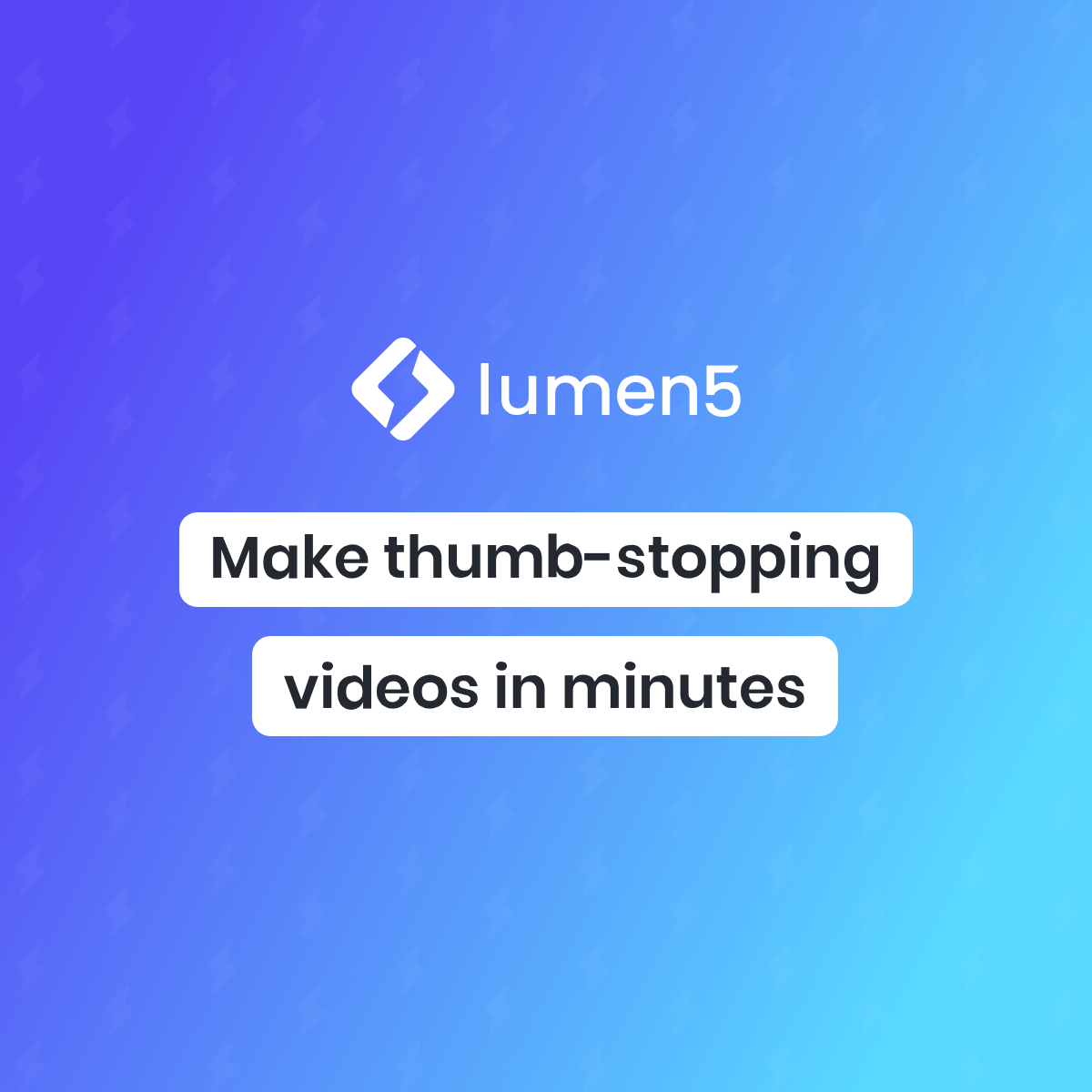 Lumen5 website