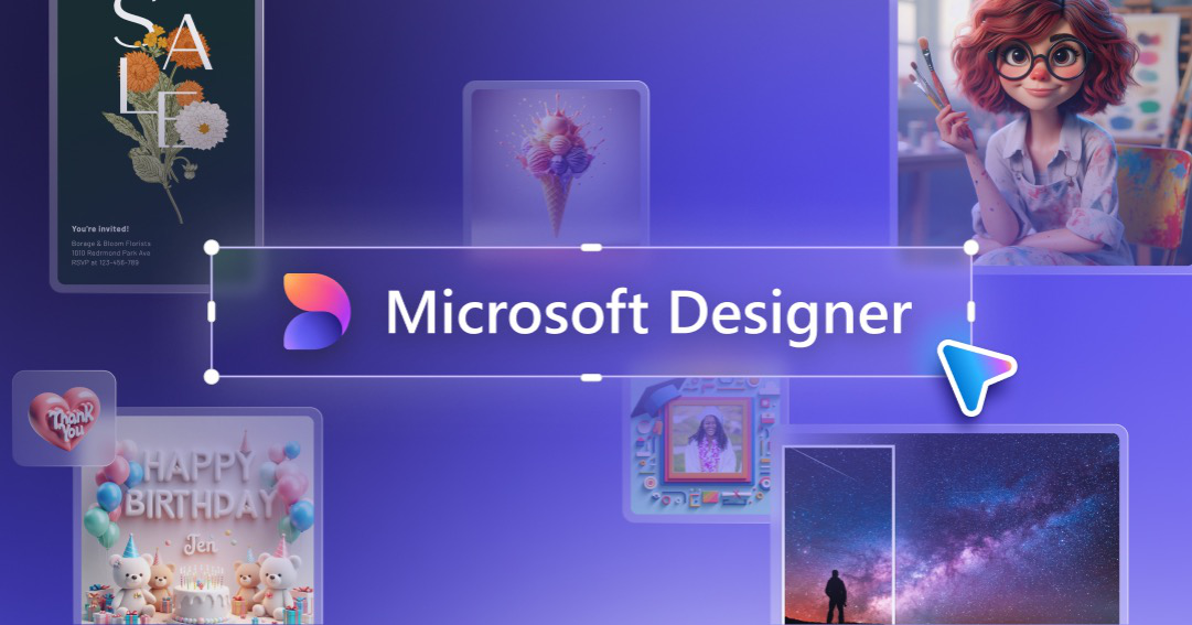 Microsoft Designer website