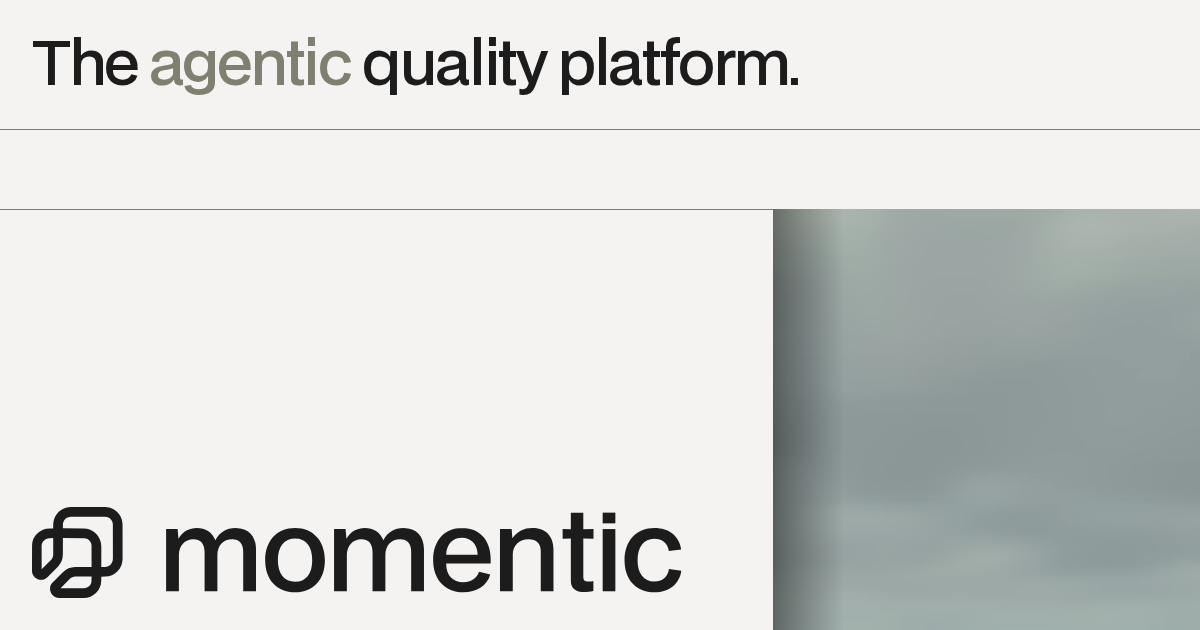 Momentic website