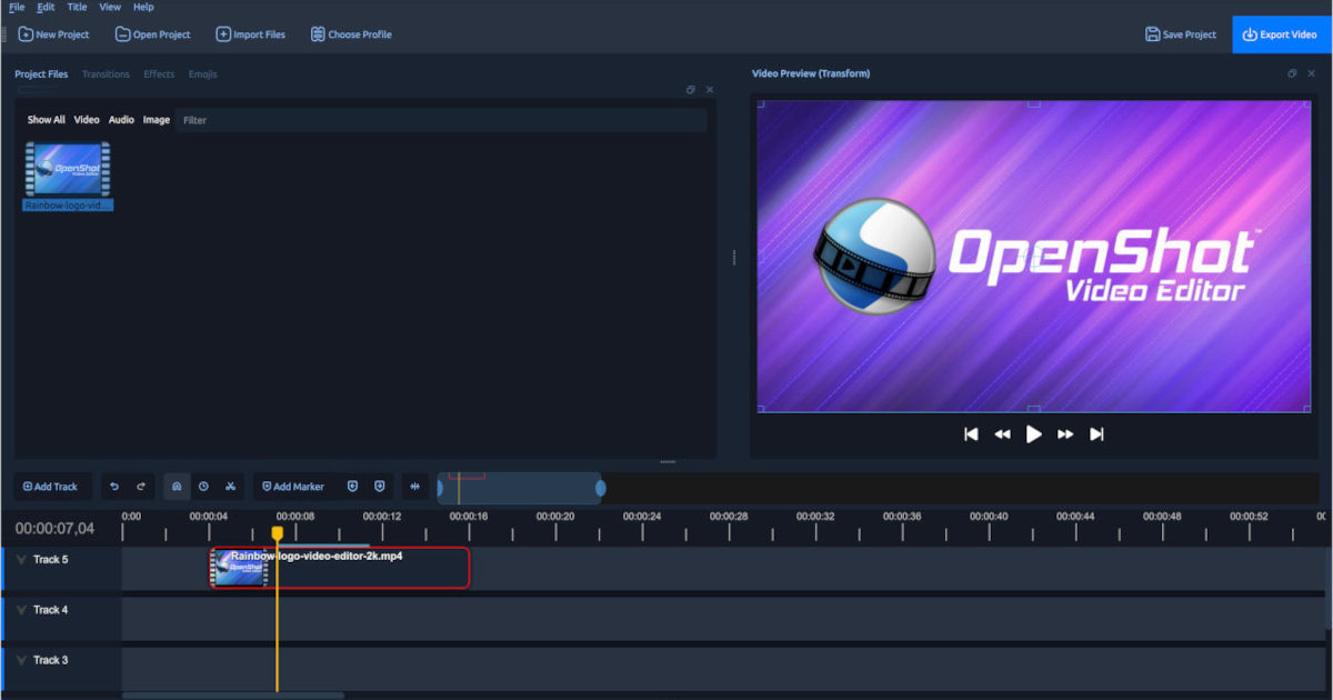 OpenShot website