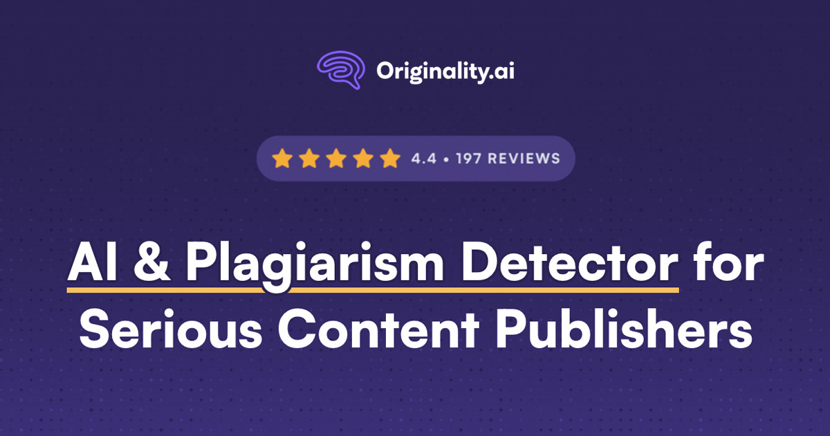 Originality.ai website