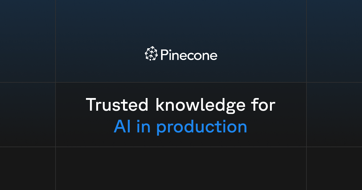 Pinecone website