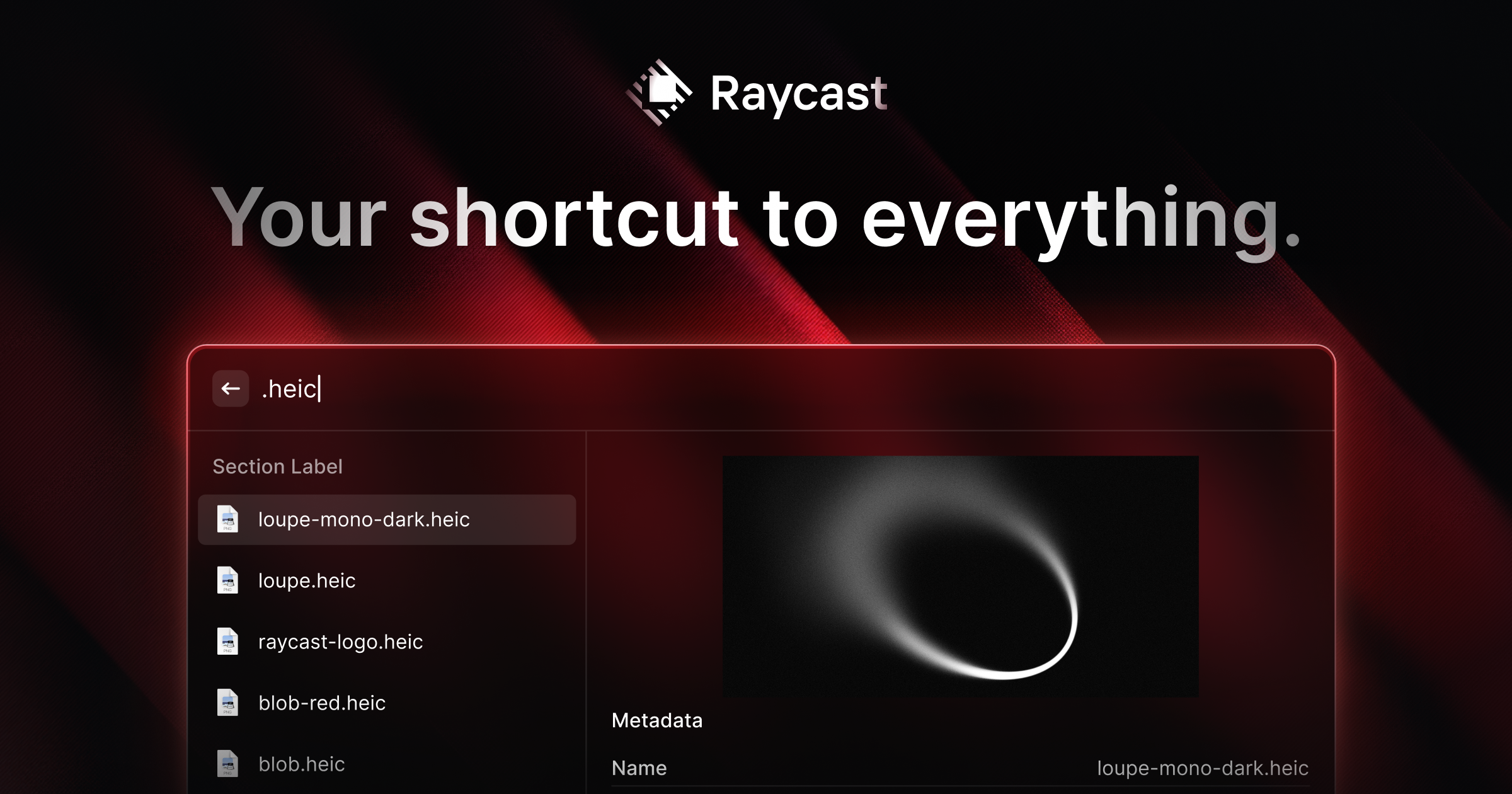 Raycast website