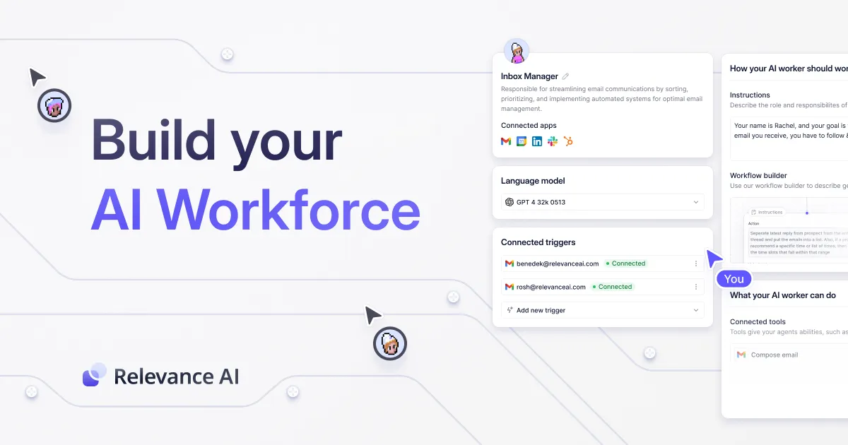 Relevance AI website