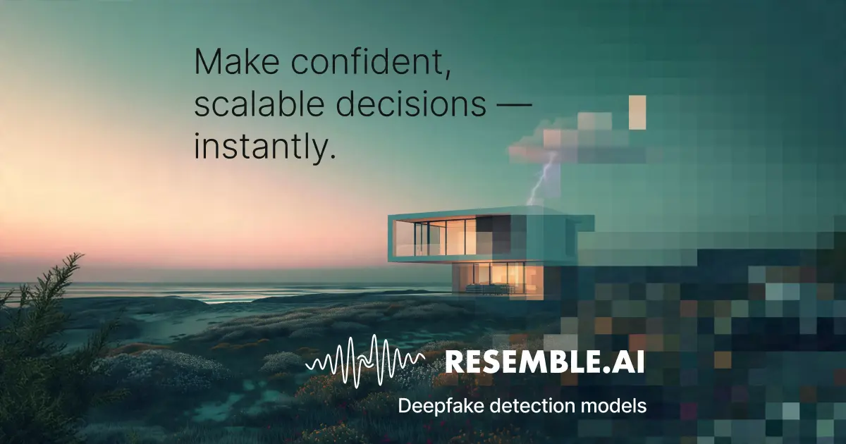 Resemble AI website