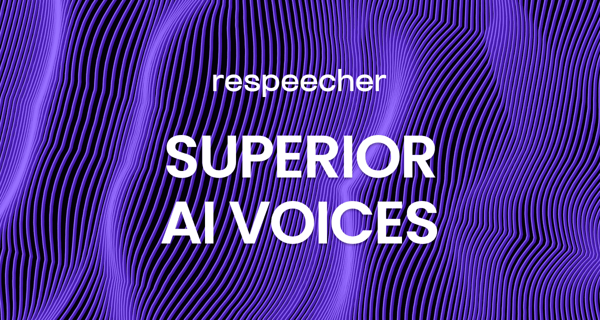 Respeecher website