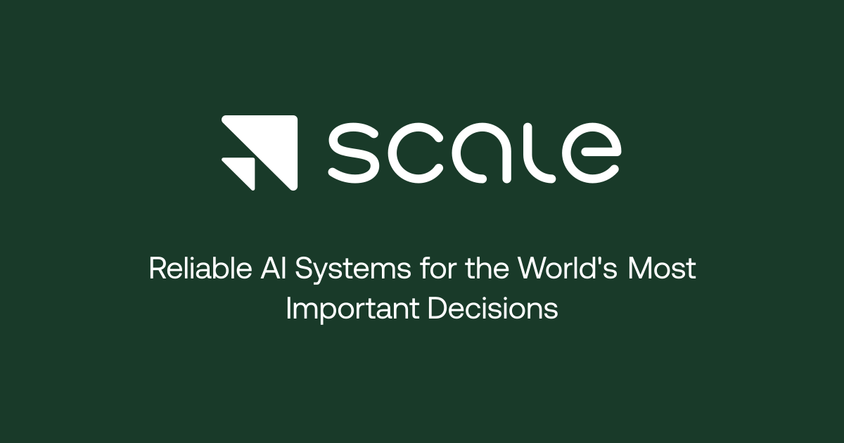 Scale AI website