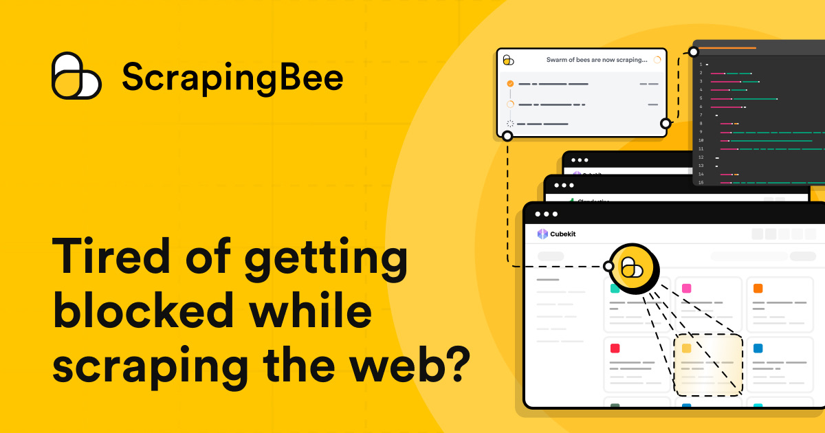 ScrapingBee website