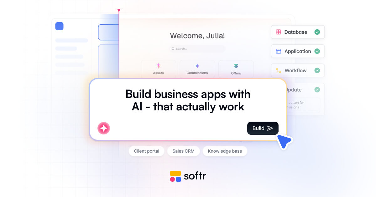 Softr website