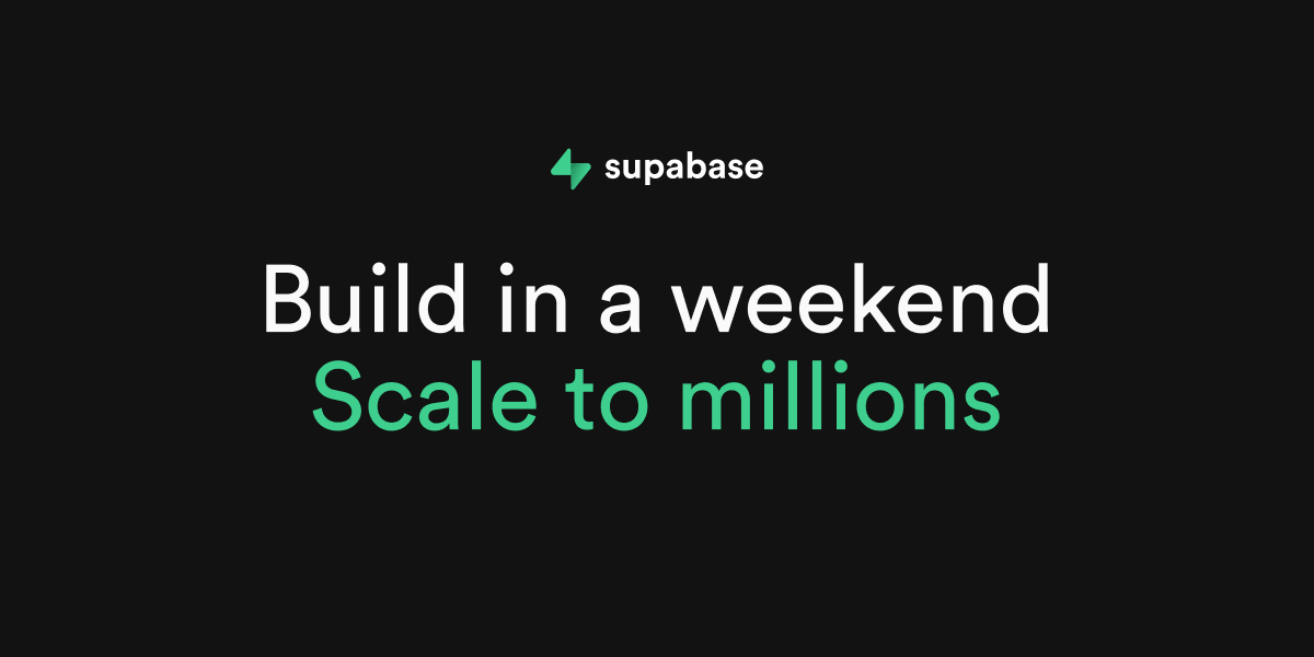 Supabase website