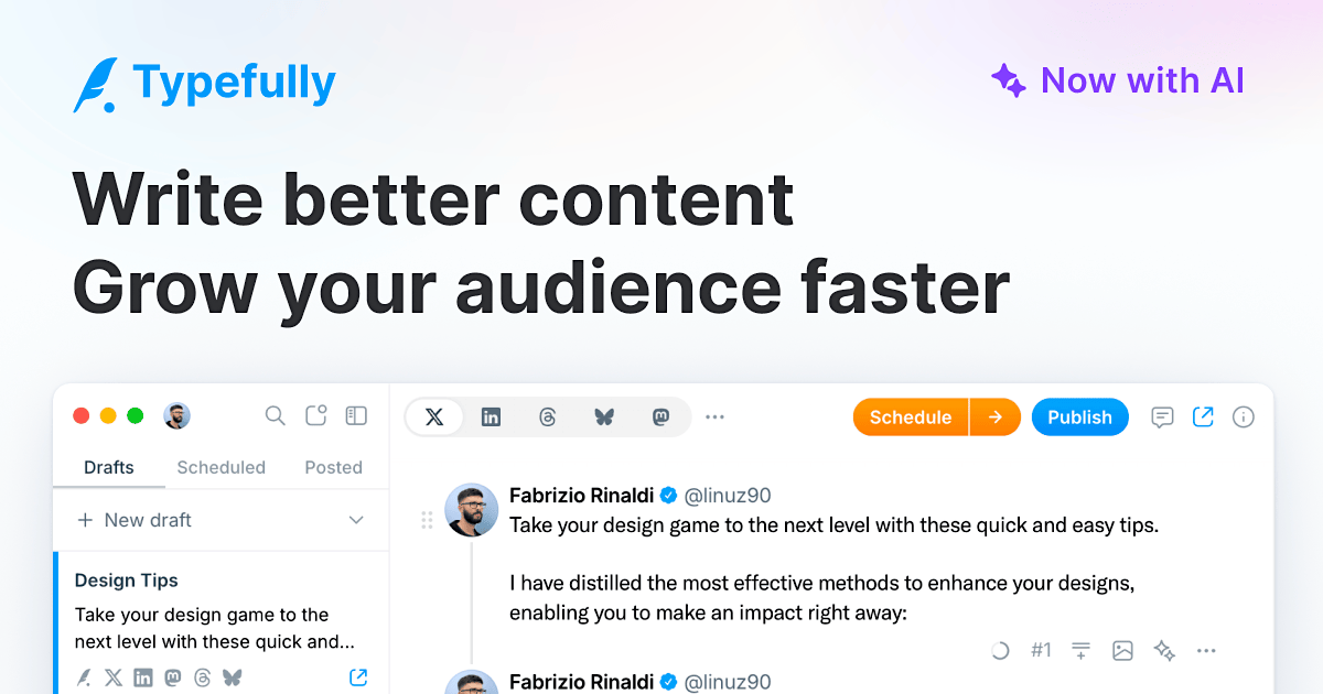 Typefully website