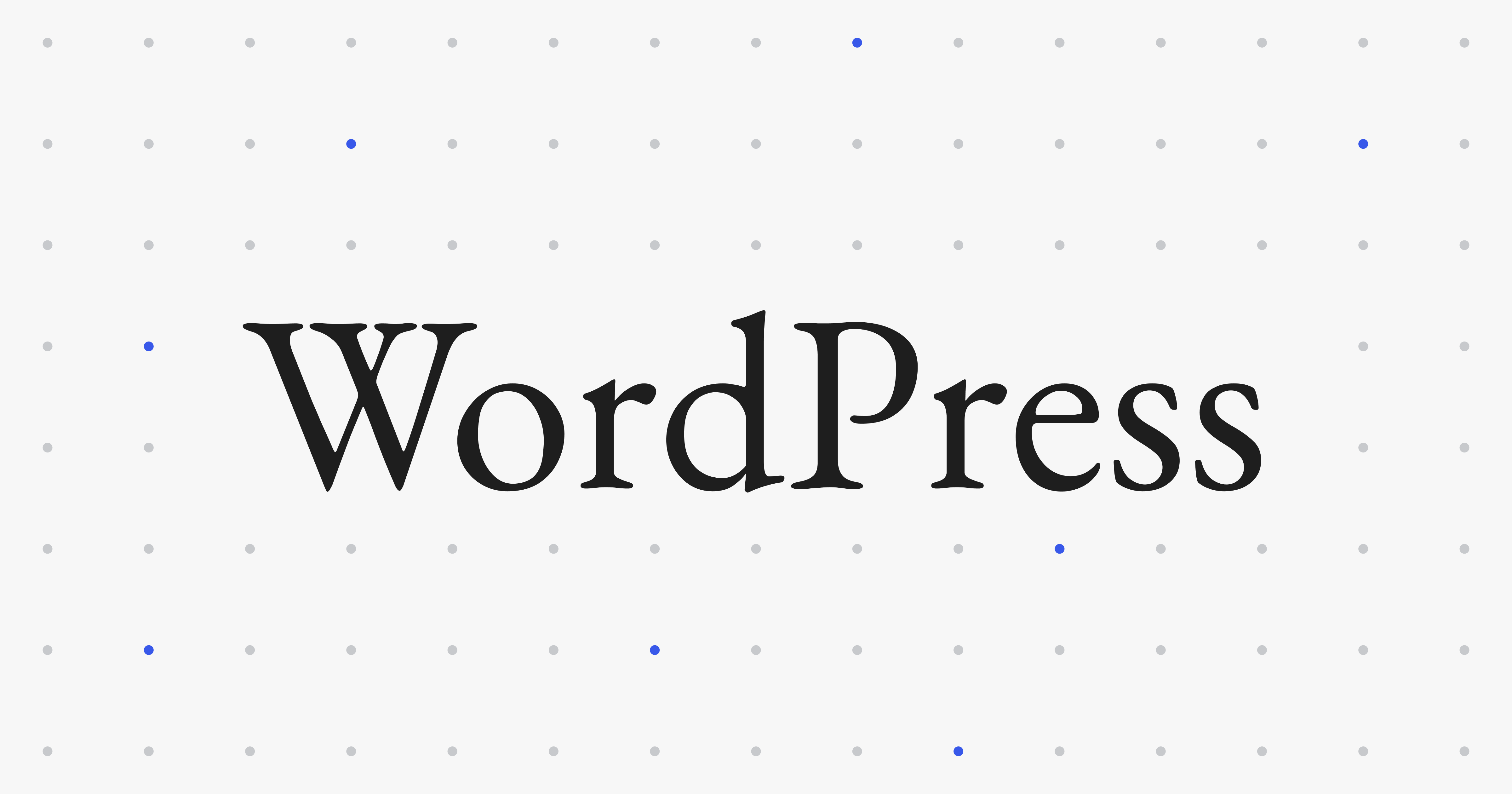 WordPress website